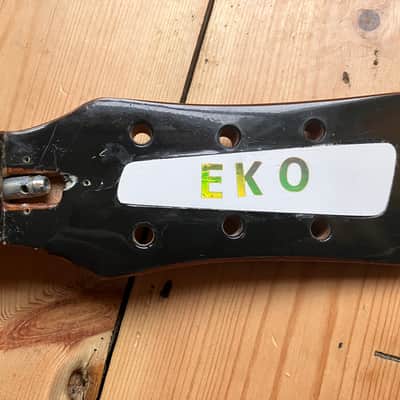 Eko Ranger VI 1970s 80s Acoustic Guitar Neck Italy image 2