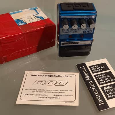 DOD DFX94 Digital Delay/Sampler 1990s - Blue image 12
