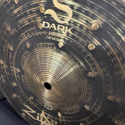 Zildjian 14" S Series Dark Hi-Hat Cymbals (Pair) 2022 - Present - Dark image 2