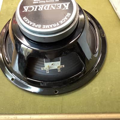 Kendrick Black Frame 12" 8 ohm Guitar Speakers(2) - Perfect image 3