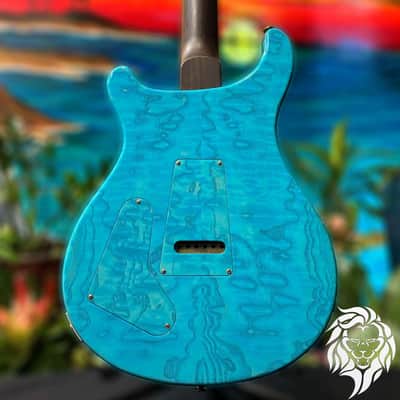 PRS Private Stock 9630 Special 22 HB No F-Holes Natural/Turquoise 0342962 image 11