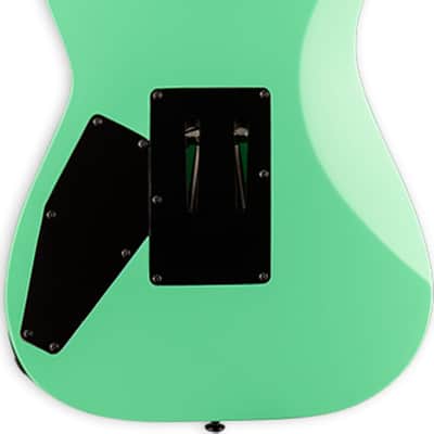 ESP LTD Mirage Deluxe '87 Electric Guitar, Ebony Fingerboard, Turquoise image 3