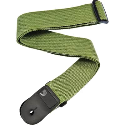 D'Addario Poly Strap - Green image 1