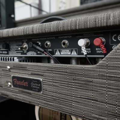 Fender Limited Edition 65 Princeton Reverb, Creamback - Chilewich Charcoal image 4