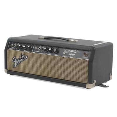 Vintage Fender Bassman Black Panel Head Owned by Miguel Briseño of Lord Huron image 3