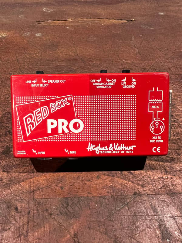 Hughes & Kettner Red Box Pro 1990's - Red image 1
