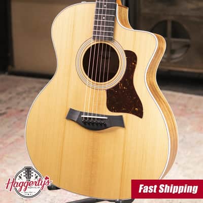 Taylor 214ce-G Grand Auditorium Acoustic-Electric Guitar Nat Gloss