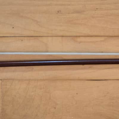 Brazilwood 4/4 Violin Bow Decorative Ornate Carved Frog/Abalone Inlay image 3