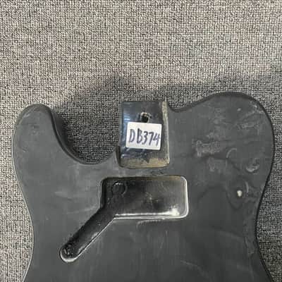 Lefty Matte Black Basswood Guitar Tele Style Body image 6