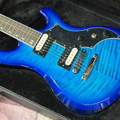 Gibson Victory Figured Cobalt Burst New Unplayed Auth Dlr 6lbs11oz #250 image 6