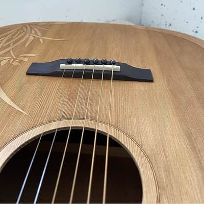 41 Inch Folk Acoustic Guitar, Solid Spruce, Maple Neck image 5