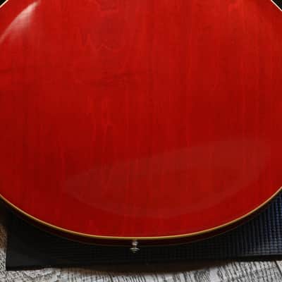 Minty! 2018 Gibson Custom Shop 1963 Reissue ES-335 Block Semi-Hollow Electric Guitar Cherry Red + COA OHSC image 16