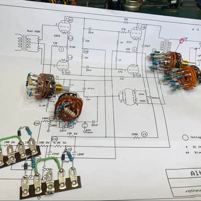 Full EMI converted Altec 436C Compressor Amplifiers with RS124 mods - Sequential Serial #’s! Very Clean Pair image 4