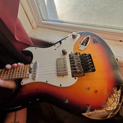 Partscaster Relic Distressed Strat w/ Bare Knuckle Pickups image 7