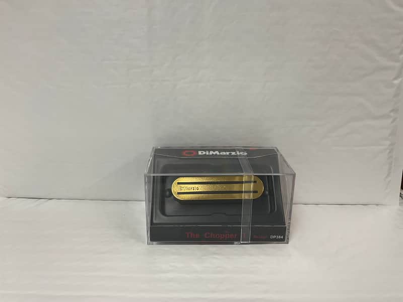 DiMarzio DP384G Chopper T Electric Guitar Bridge Pickup, Gold cover- NEW image 1