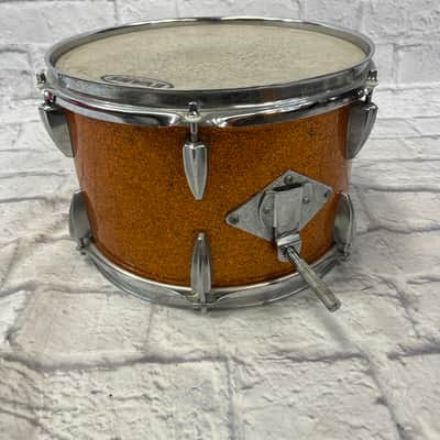 Arai 3pc 1970s Japanese Gold Sparkle Drum Set image 7