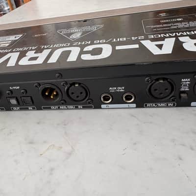 Behringer Ultracurve Pro DEQ2496 24-Bit Mastering Processor 2010s - Standard image 8