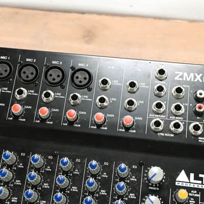 Alto Zephyr Series ZMX122FX 8-Channel Compact Mixer w/ Effects (NO PSU) CG0110R image 6