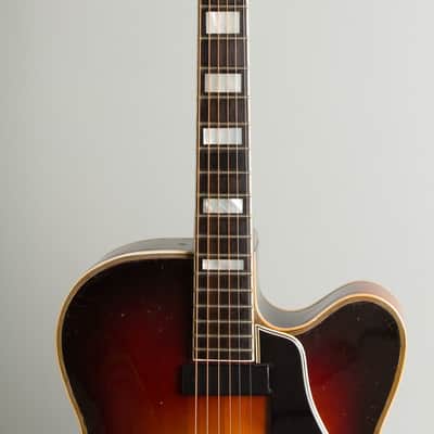 D'Angelico Special Cutaway Arch Top Acoustic Guitar (1954), ser. #1941, original brown hard shell case. image 8