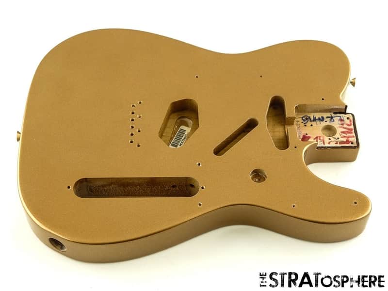 Fender Vintera III Mid 60s Telecaster Tele BODY Alder Guitar Parts Firemist Gold image 1