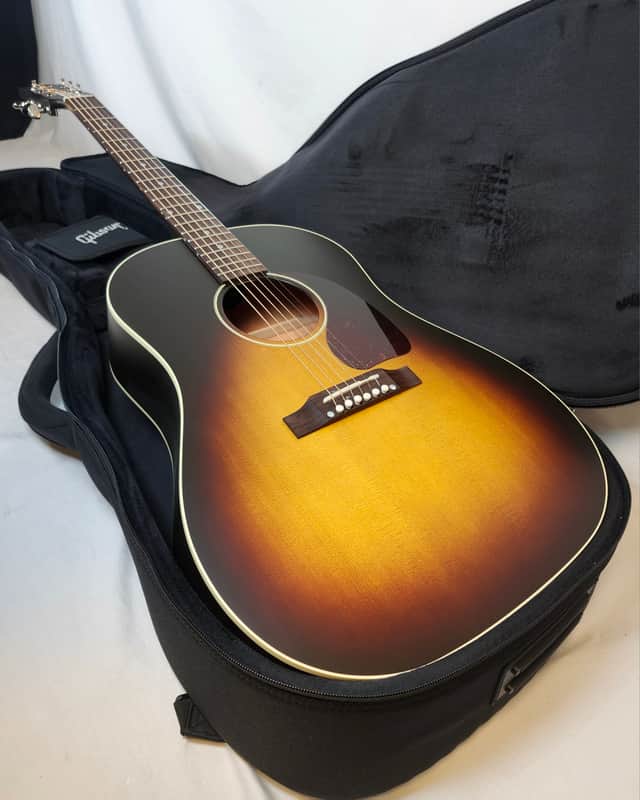 Gibson J-45 Special, Satin Vintage Sunburst, L.R. Baggs