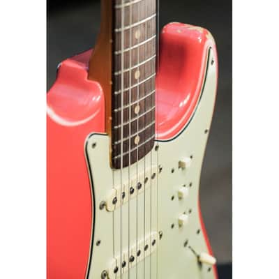 1962 Fender Stratocaster fiesta red image 18
