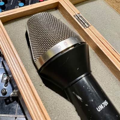 RFT Gefell UM705 condenser microphone Black East German u87 microtech original vintage Neumann m7 image 3