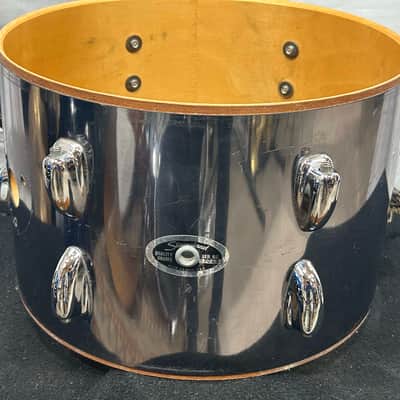 Slingerland 8X12" COW Rack Tom (8145-1045) 90's - Chrome Over Wood image 6
