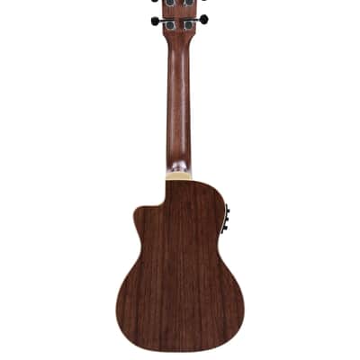 Alvarez AU70CCE Artist Concert Cutaway Acoustic-Electric Ukulele (Natural Satin) image 4