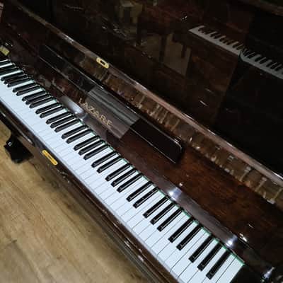 Used Lazare F3 Upright Piano Dark Walnut SP22881 - Sherwood Phoenix Pianos image 5