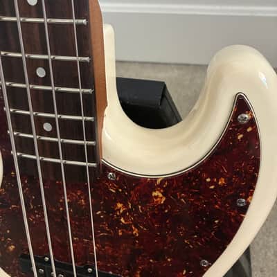 Harley Benton Jazz bass - Olympic White image 4