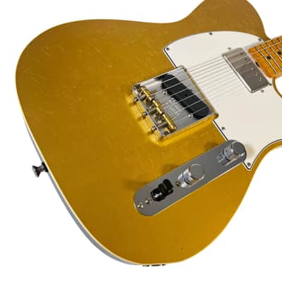 2021 Fender Custom Shop Postmodern Telecaster Journeyman Relic with Closet Classic Hardware - Aged Aztec Gold image 7
