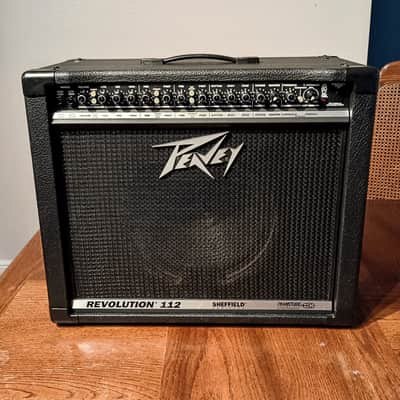 Peavey Revolution 112 TransTube Series 100-Watt 1x12" Guitar Combo 1990s Black image 1