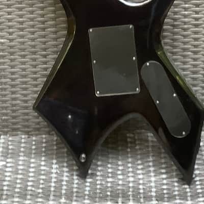 B.C. Rich Warlock / Left hand handed lefty / NJ Neck-Thru series Made In japan 24 frets floyd rose image 15
