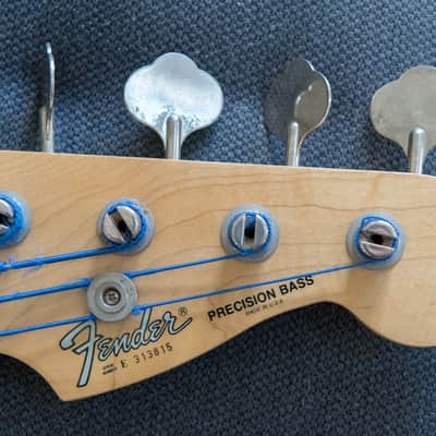 Fender Precision Bass 1975 body/82 neck modded P/J pickups image 4