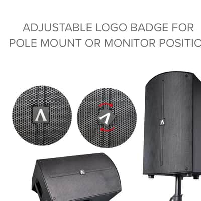 American DJ AVAU12 A12X Avante A12 with USB 5.0+ Stereo. Includes 12-inch, 2-way Active Loudspeaker. Built-in Digital Signal Processing (DSP) with LCD screen, EQ multiple presets image 10