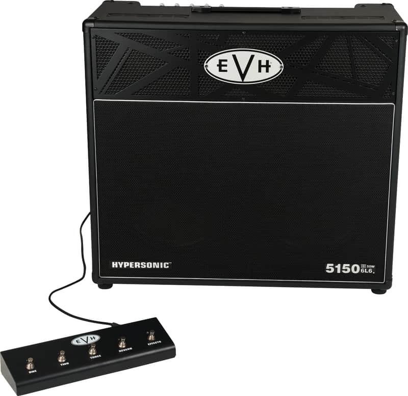 EVH 5150III Hypersonic 6L6 2x12" 50W Combo Amp Black image 1