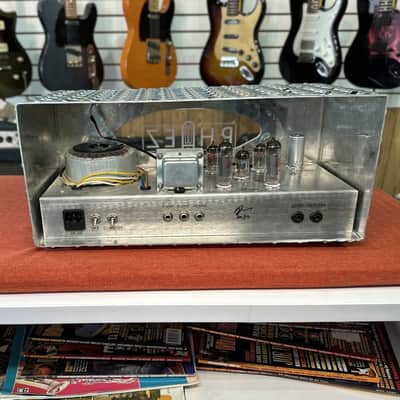 PHAEZ Asheville 15w 2 x EL84 Tube Amp Head - Diamond Plated image 4