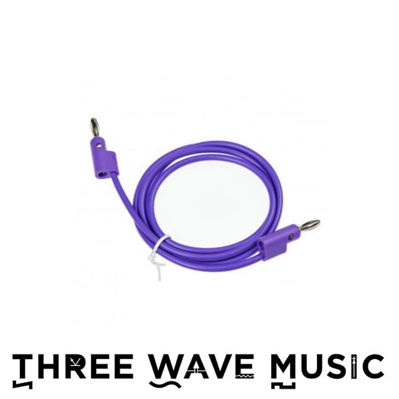 Buchla Banana Cable 40" Violet  [Three Wave Music] image 1