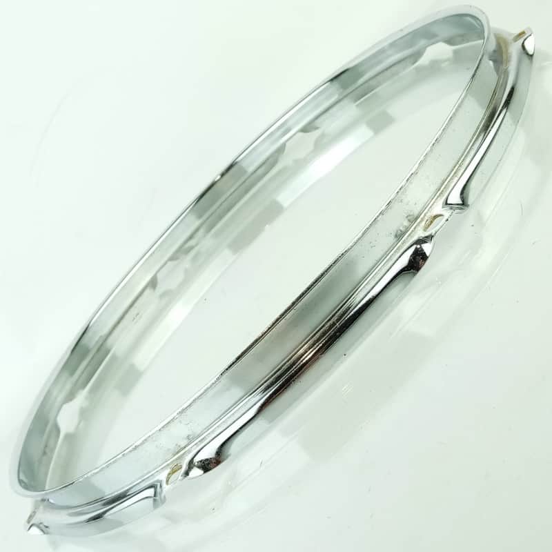 Ludwig 13" 8-Lug 1.6mm Tom Drum Rim/Hoop Vintage80s Chrome Plating Monroe Batter image 1