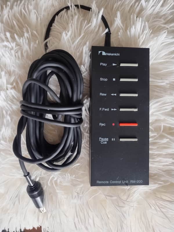Nakamichi Rm-200 Cassette Deck remote control image 1