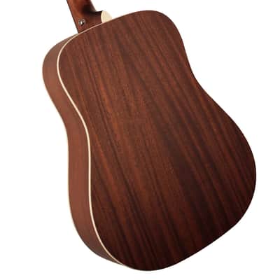 Cort Earth Series Acoustic Dreadnought Guitar Earth 70 2020's - Brown image 4