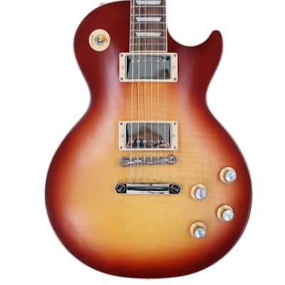 Gibson Les Paul Standard 60s Faded Guitar w/ Hardshell Case - Vintage Bourbon Burst image 2