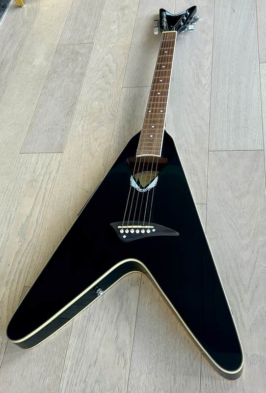 Dean VCO CBK Flying V Acoustic Electric