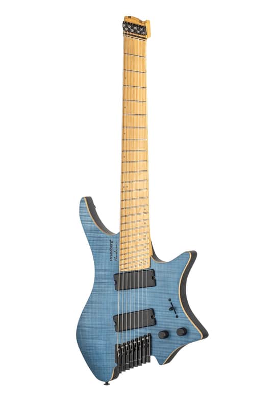 Strandberg Guitars Boden Standard NX8 Blue - Flame Maple See