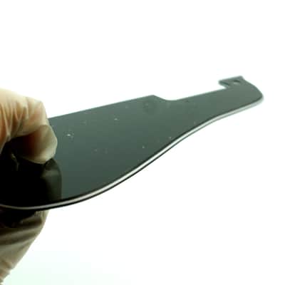 Custom late 60's ES 330 Style Guitar Pickguard fits long neck verison,3ply Black image 3