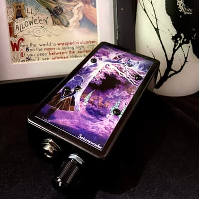 Saturnworks Black Passive Reamp Reamping Balanced Line Level to Instrument Level Converter Box Device - Handcrafted in CA image 3