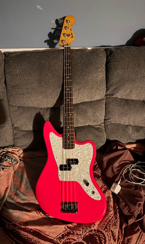Fender Mark Hoppus Jaguar 2025 - Pink HMNIM image 1