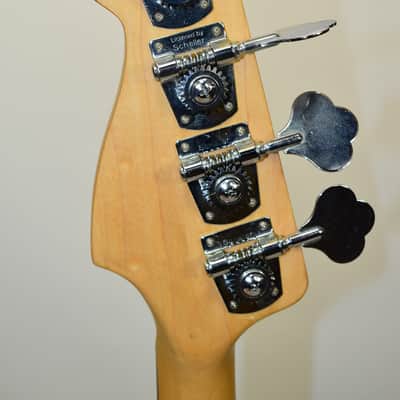 1994 Squier Standard Precision Bass 4-String Electric Bass Guitar, Rosewood Fingerboard, Antique White MIK image 9