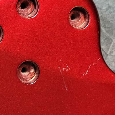 Hot Red Metalflake 2007 Ibanez RG120 Guitar Body! image 7